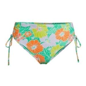 Time and Tru Floral Bikini Swim Bottom 2X or 3X